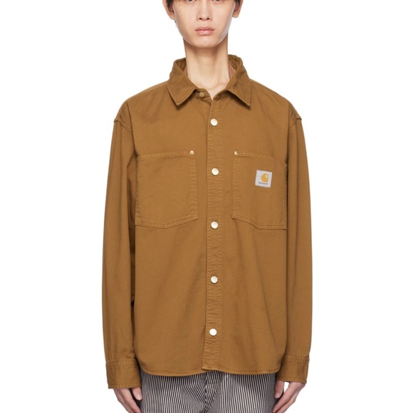 CARHARTT WORK IN PROGRESS - Brown Derby Jacket - L - Picture 1 of 12